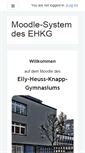 Mobile Screenshot of ehkg.moodleschule.de