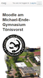 Mobile Screenshot of meg.moodleschule.de